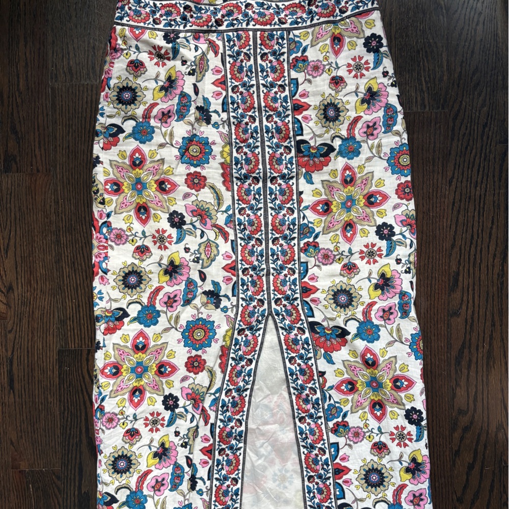 Boden Multicolor Floral Skirt